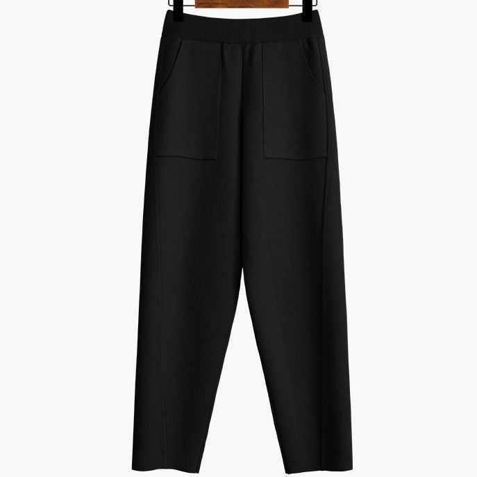 Damen Modische und bequeme Stoffhose Drune
