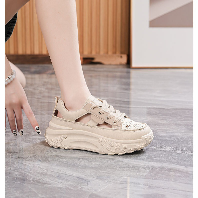 Damen Sportliche Sneaker mit luftiger Netzstruktur und extra hohem Komfort Drune