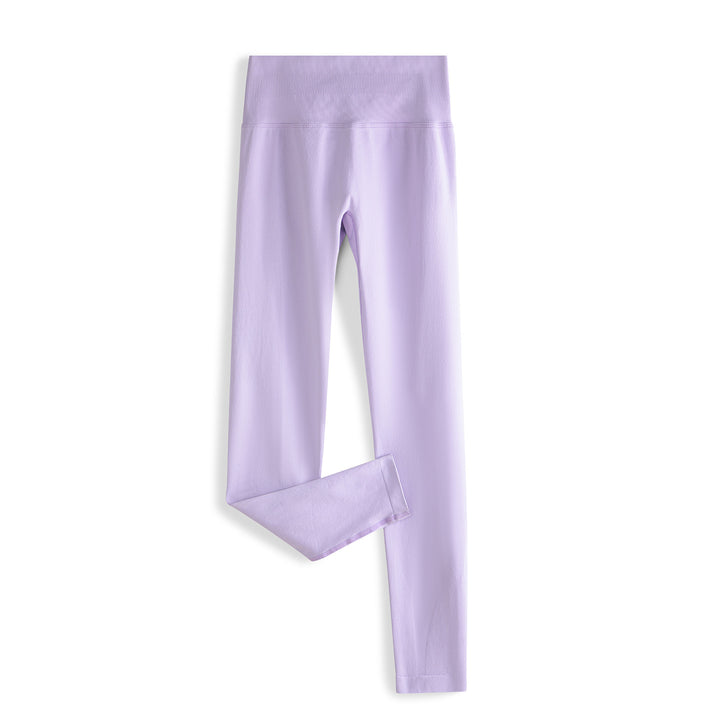 Damen Nahtlose High-Waist Leggings mit breitem Komfortbund Drune
