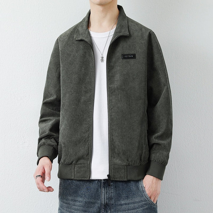 Herren Lässige Cordjacke Drune