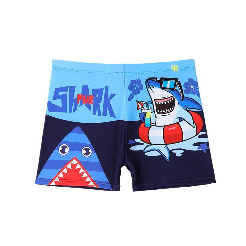 Jungen Schwimmshorts mit maritimen Motiv Drune