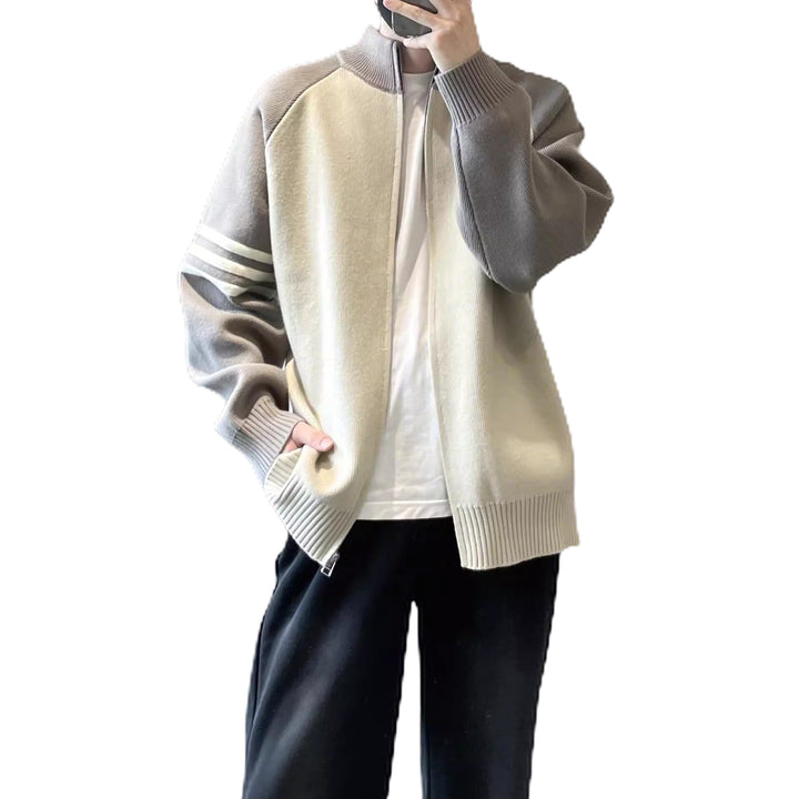 Damen Sportliche Strickjacke Drune