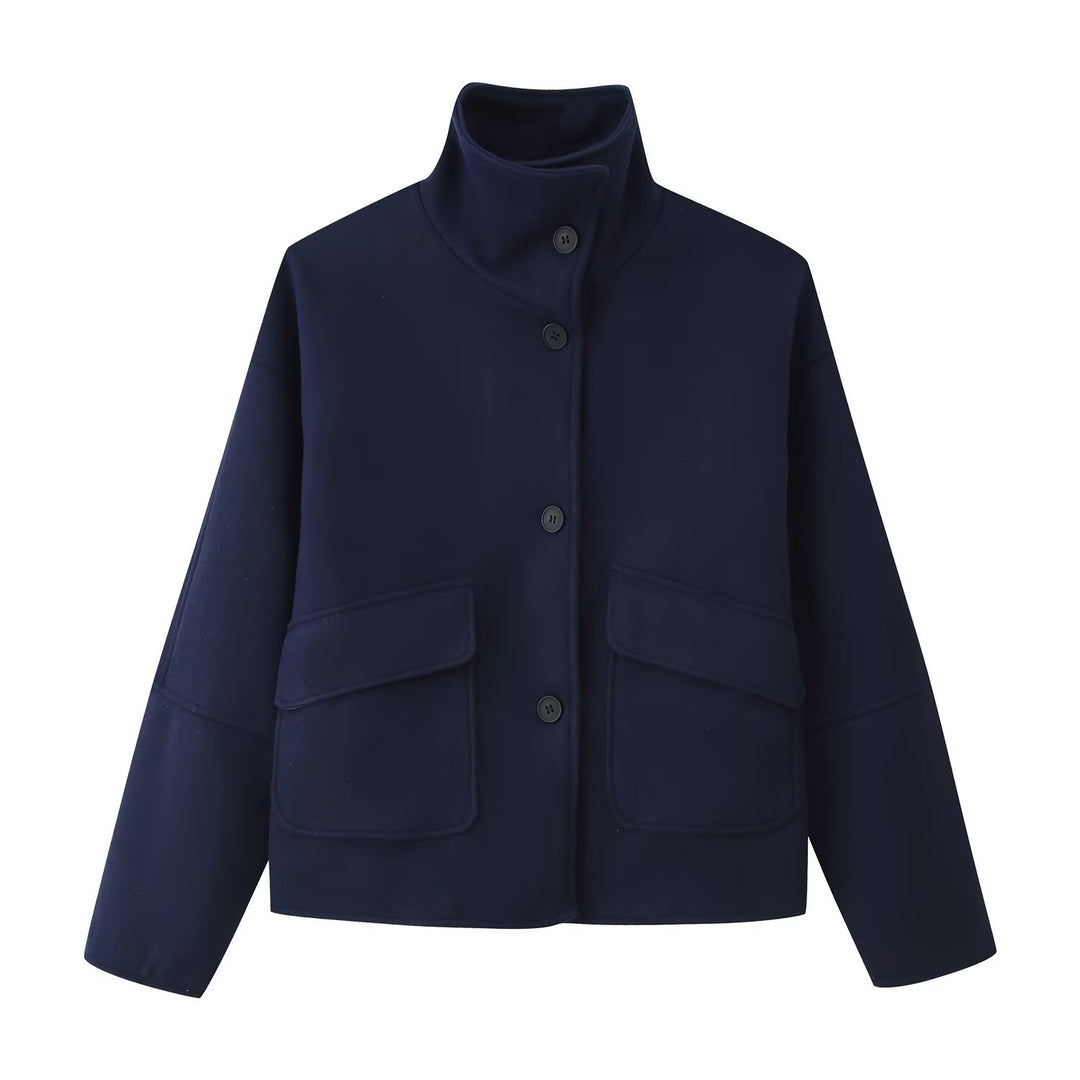 Damen komfortable Übergangsjacke aus weichem Material Drune