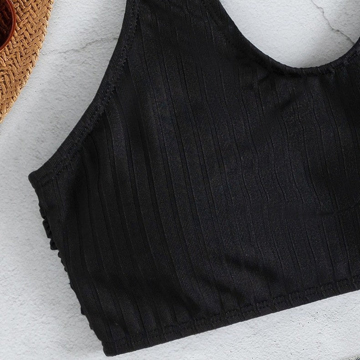 Damen Sportoberteil im Rippdesign Drune