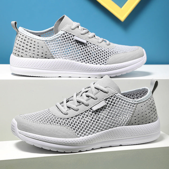 Damen Atmungsaktive Mesh-Sneaker mit flexibler Sohle Drune