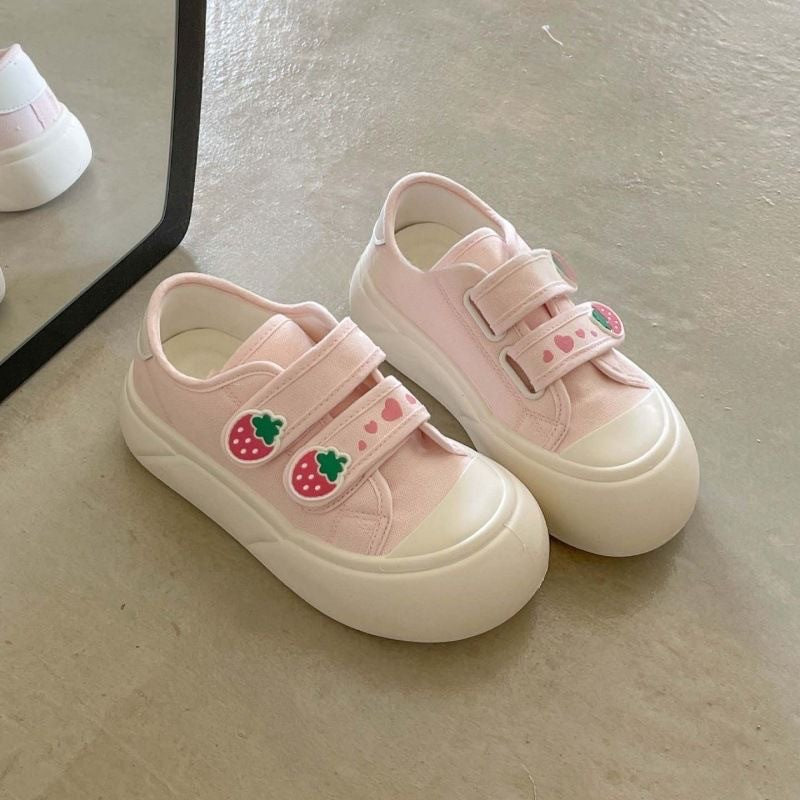 Damen Sneakers mit farbigen Knopf-Details und flexiblem Design Drune