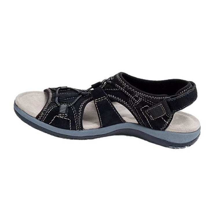Damen Sportliche Sandalen mit verstellbarem Riemendesign und fachgerechter Dämpfung Drune