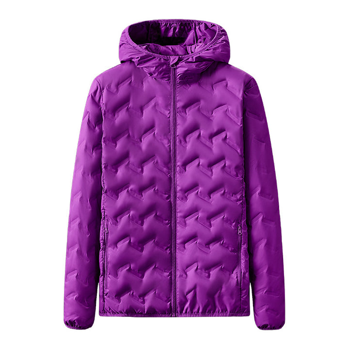 Herren Ultraleichte Kassetten-Steppjacke mit Kapuze und Kompaktfüllung Drune
