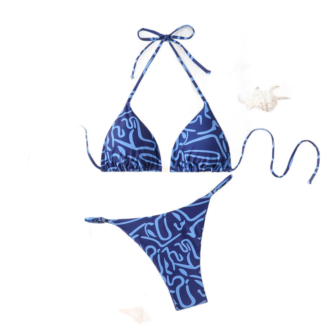 Damen Triangel-Bikini mit raffinierten Schnürdetails Drune