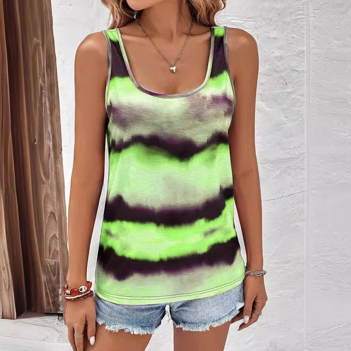 Damen Stylishes Tanktop mit Farbverlauf Drune