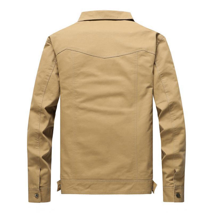 Herren Modische Utility-Jacke mit praktischen Taschen Drune