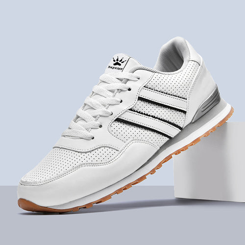 Herren Perforierter Low‑Top Retro‑Laufsneaker mit gedämpfter EVA‑Zwischensohle Drune