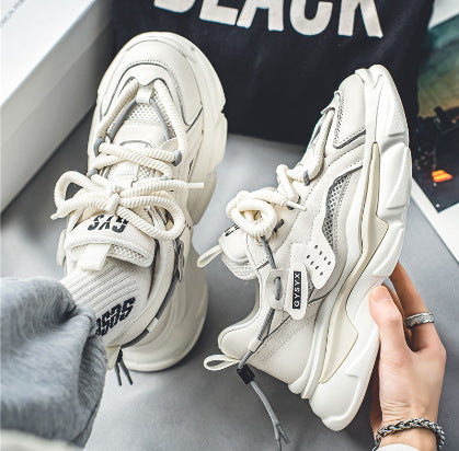 Herren Extravagante Plateausneaker im Chunky-Look mit gepolsterter Komfortsohle Drune