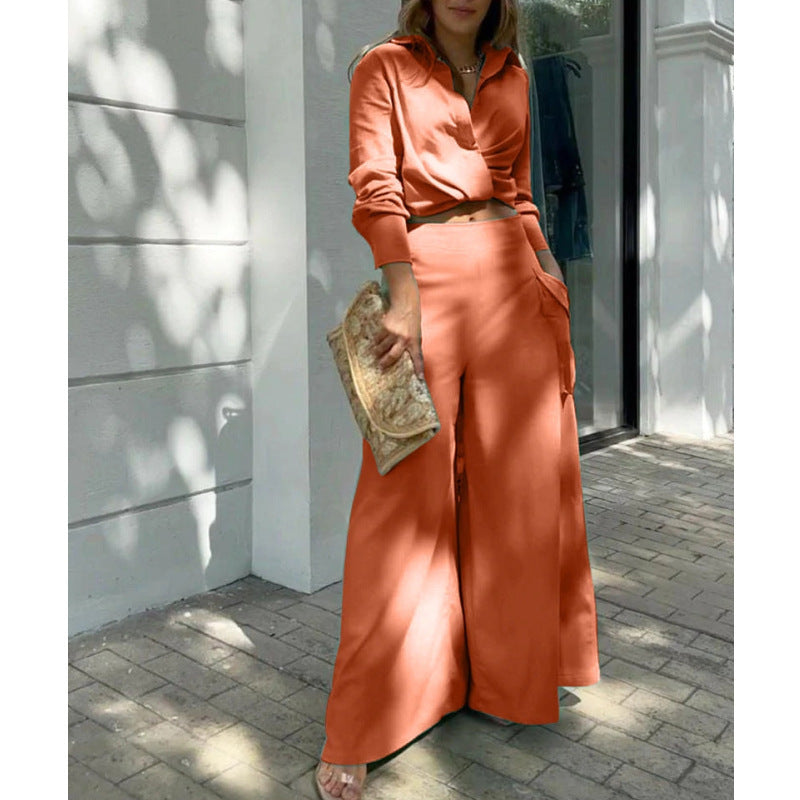 Damen Elegantes und lässiges Zweiteiler-Set Drune