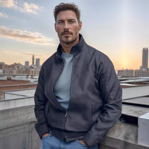 Herren-Sommerjacke aus leichtem, atmungsaktivem Material