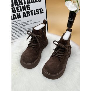 Damen Modische und bequeme Schnürstiefeletten Drune