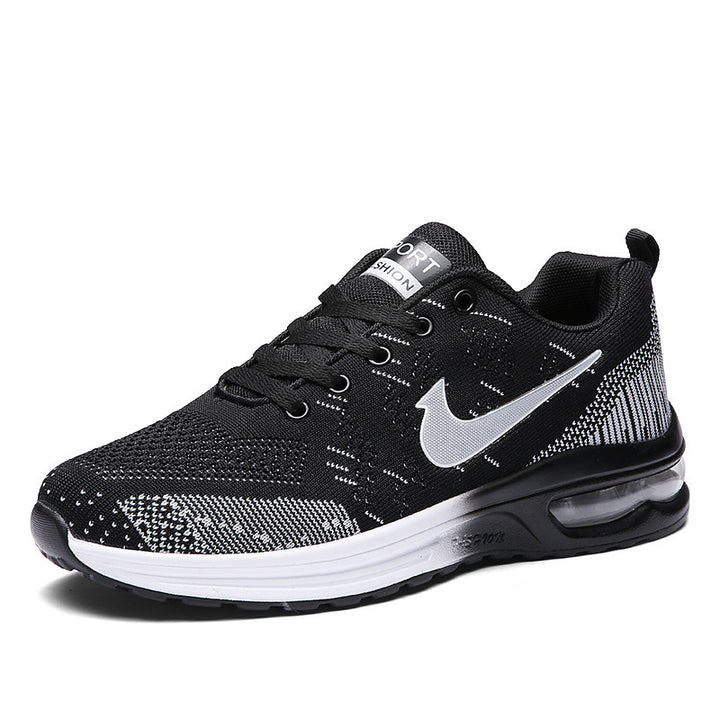 Herren Sportliche Mesh-Laufschuhe mit Luftkissen-Sohle und atmungsaktivem Strickobermaterial Drune