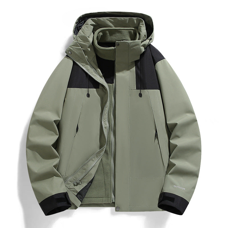 Herren Multifunktionale Wasserabweisende Outdoorjacke Drune