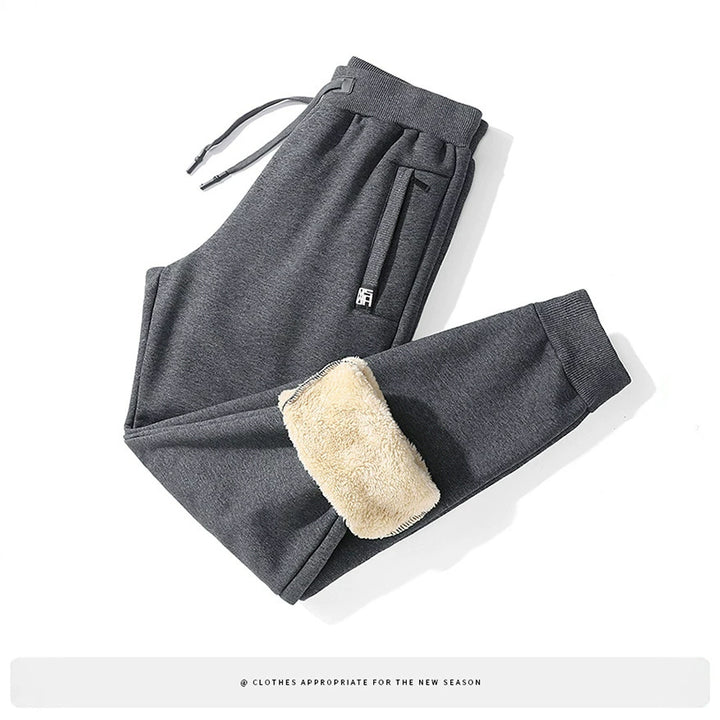 Herren Minimalistische Tech-Jogginghose mit Slim-Fit, Elastikbund und verdeckten Reißverschlusstaschen Drune