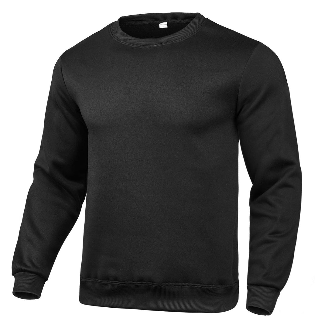 Herren Komfortabler Rundhals-Pullover aus hochwertigem Baumwollmix Drune