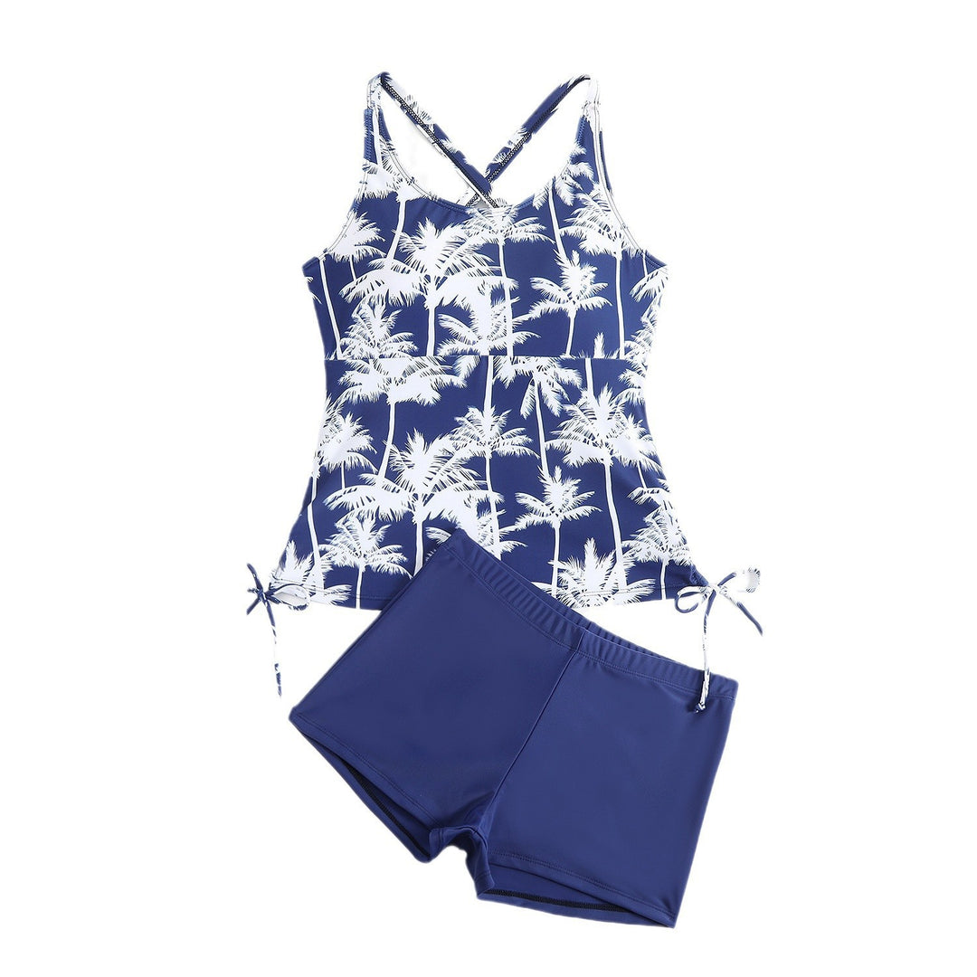 Damen Tankini mit verstellbaren Trägern und lässigen Shorts Drune