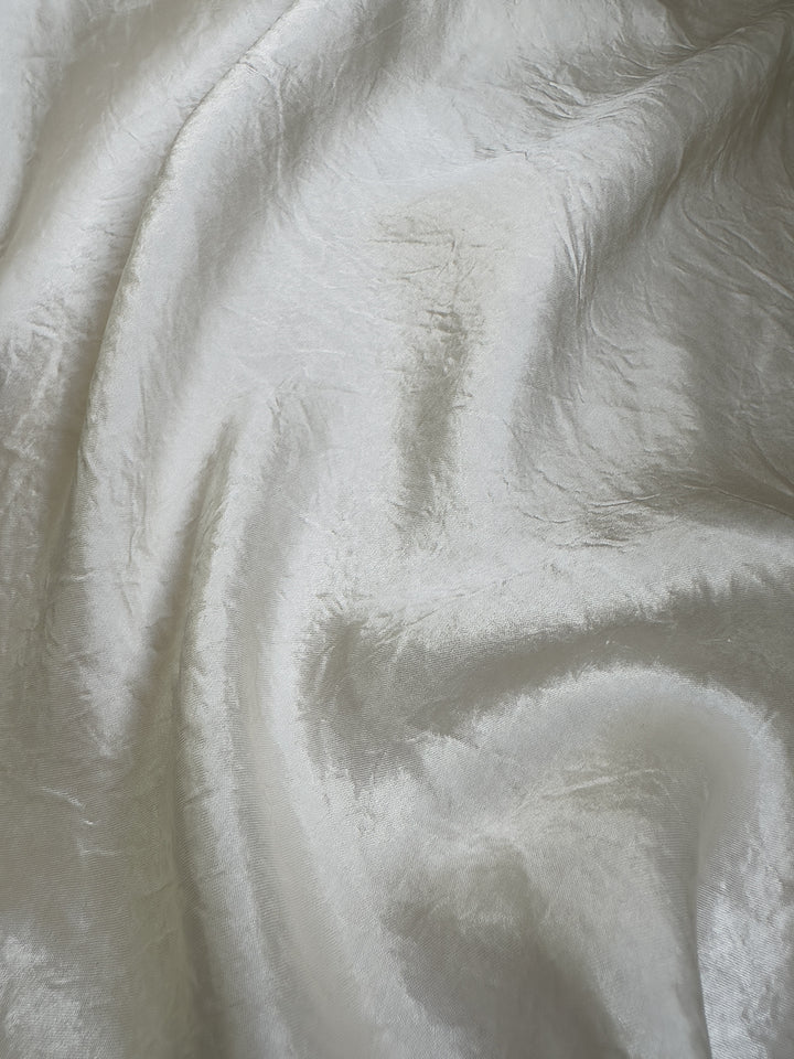 Damen Luxus Texturiertes Satin Gewebe Drune