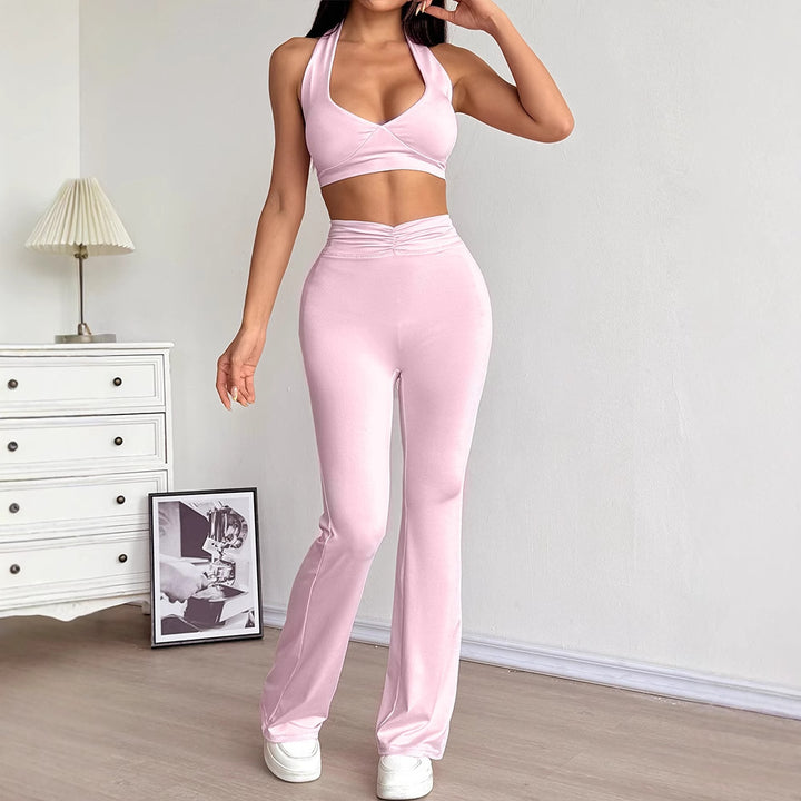 Damen Sportliches Zweiteiliges Set Drune