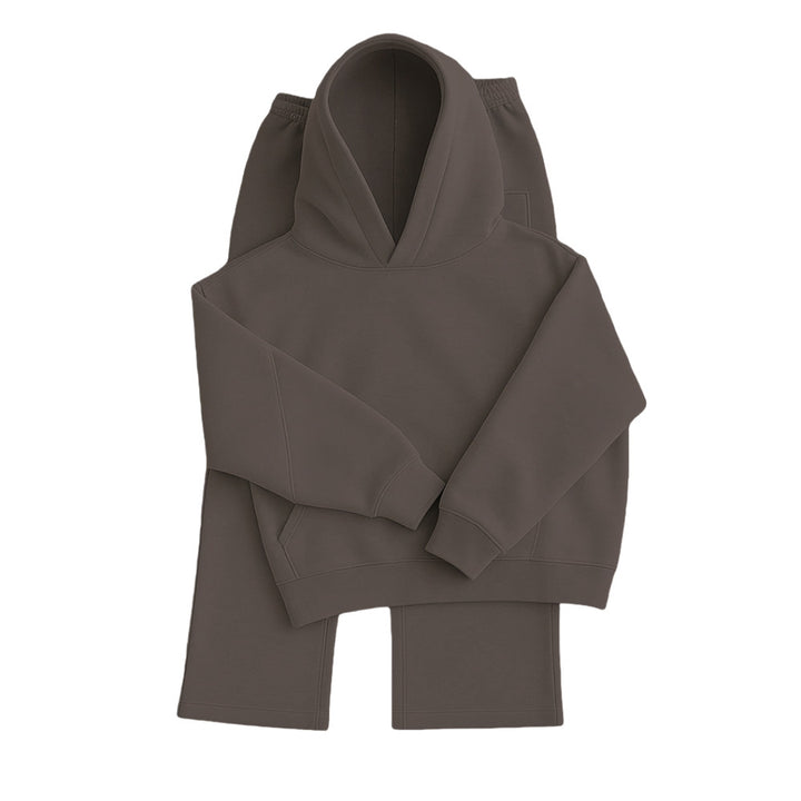 Damen Sportliches Hoodie-Set