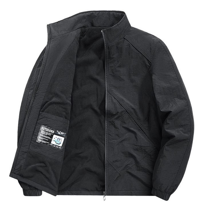 Herren Leichte Übergangsjacke mit Fleece-Futter Drune