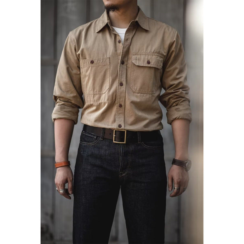 Herren Utility-Hemd mit Brusttaschen Drune