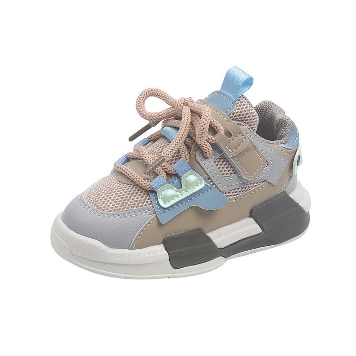 Damen Gepolsterte Freizeit‑Sneaker mit Mesh‑Einsätzen und dämpfender Plateausohle Drune