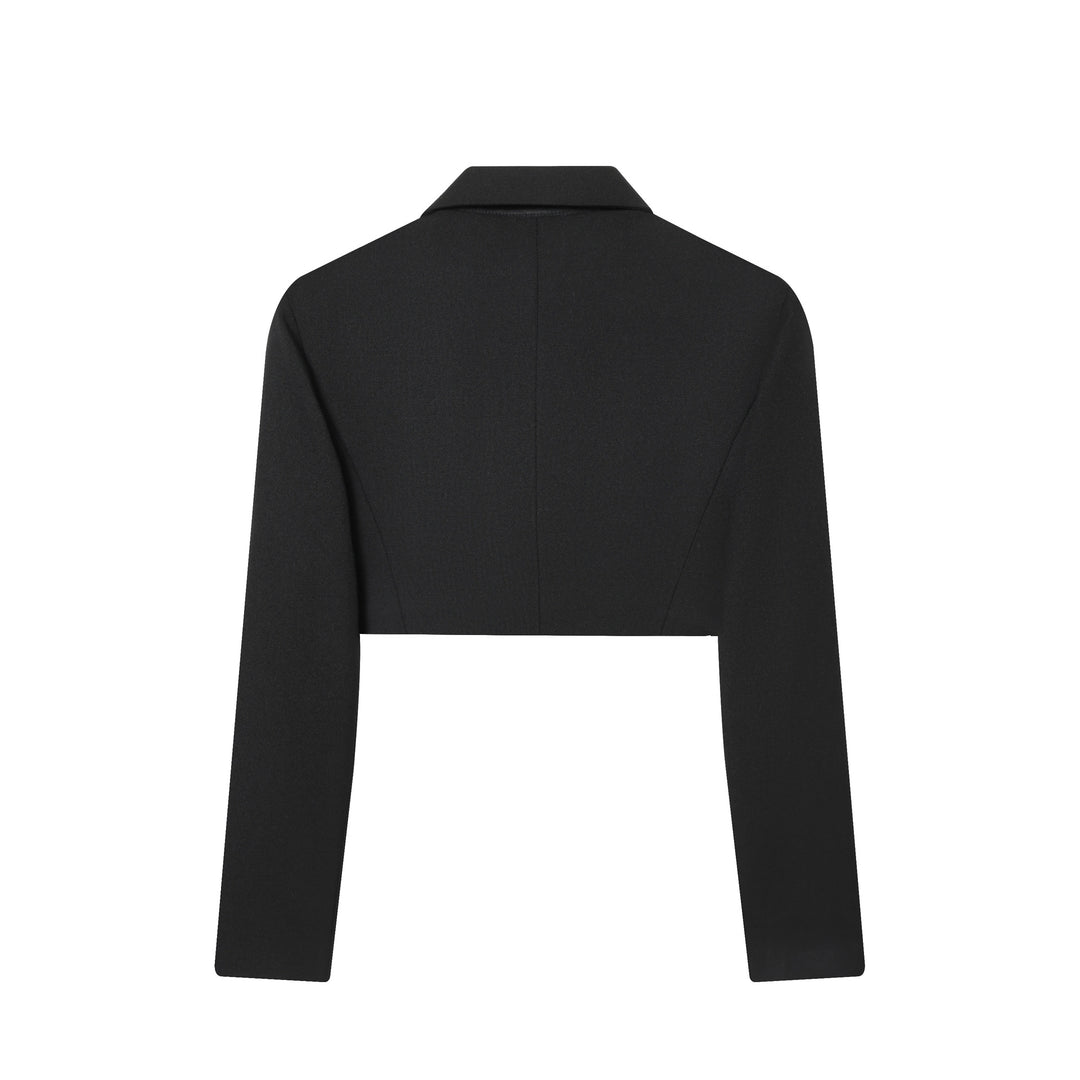 Damen nan taillierte Highwaist-Schlaghose mit verdeckter Frontleiste, Bügelfalte und Eingrifftaschen Drune
