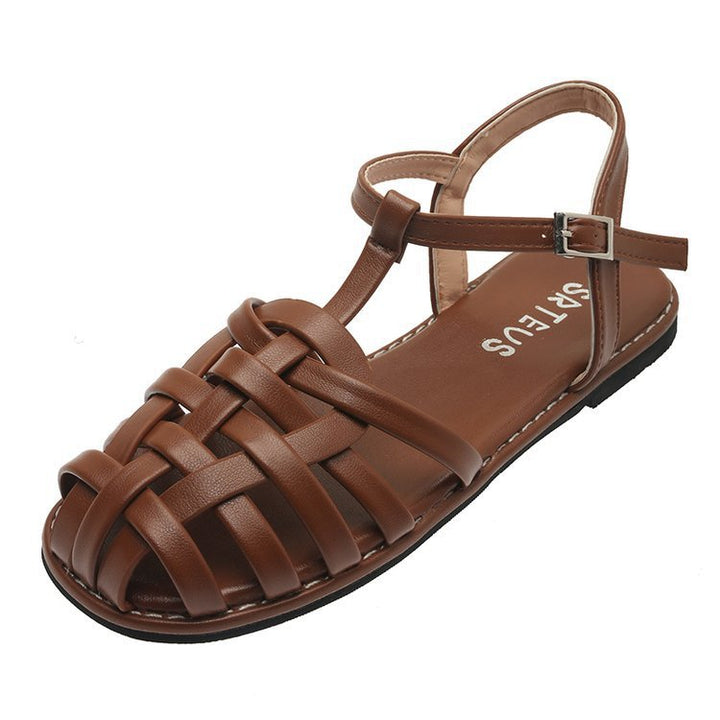 Damen Komfortable und atmungsaktive Zehentrenner-Sandalen Drune
