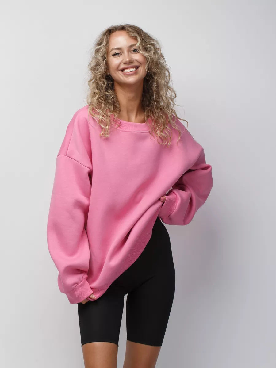 Damen oversized Komfort-Sweatshirt Drune