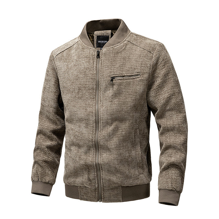 Herren Stylische und lässige Fleecejacke Drune