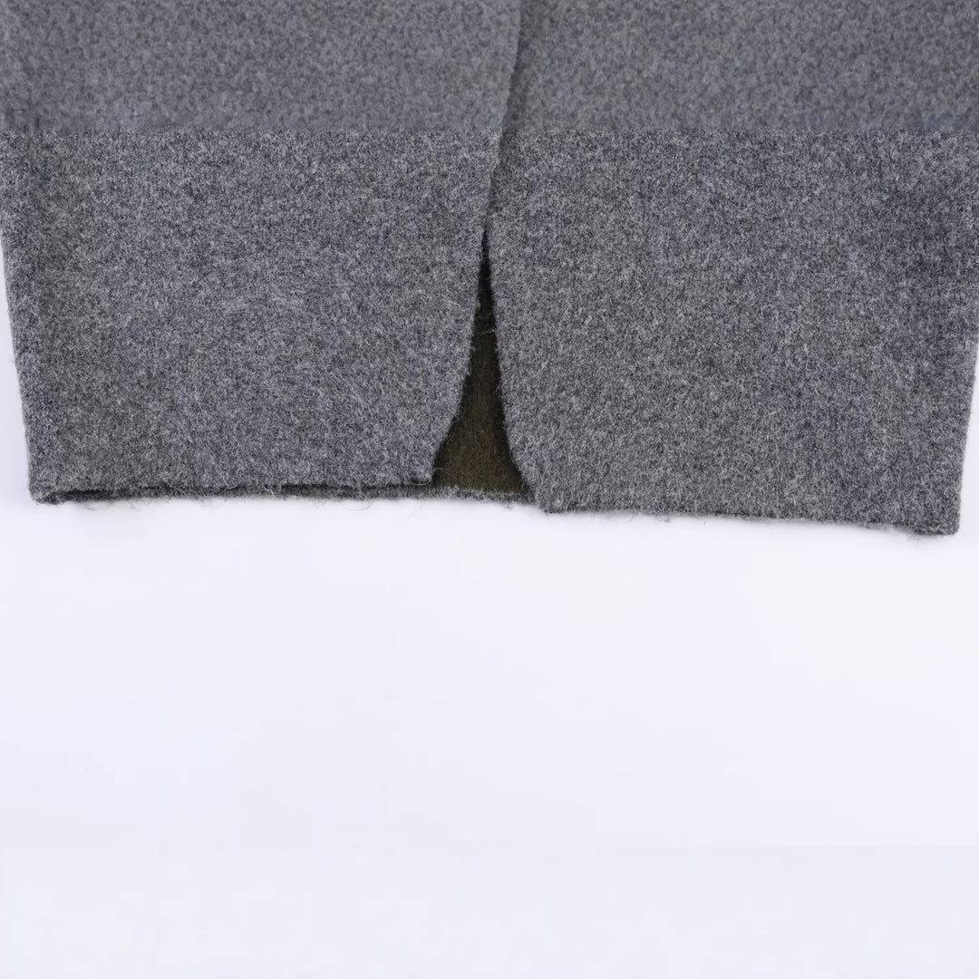 Damen Kurz geschnittene Boxy-Jacke aus Bouclé‑Wollmix mit offenem V‑Ausschnitt Drune
