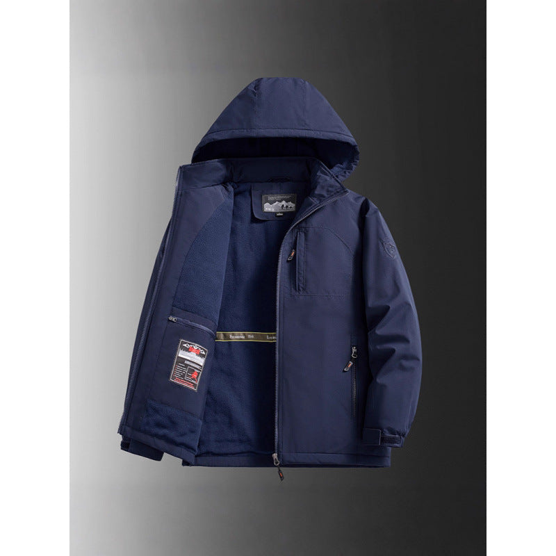 Herren Robuste Winterjacke mit isolierendem Futter Drune