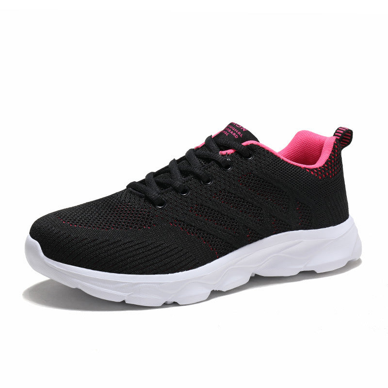 Unisex nan leichte atmungsaktive Strick-Sneaker mit dämpfender Zwischensohle Drune