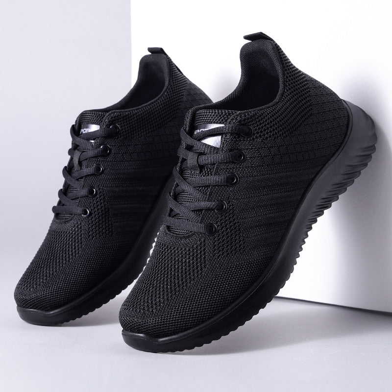 Damen Sportliche Sneakers mit atmungsaktivem Obermaterial und flexibler Laufsohle Drune