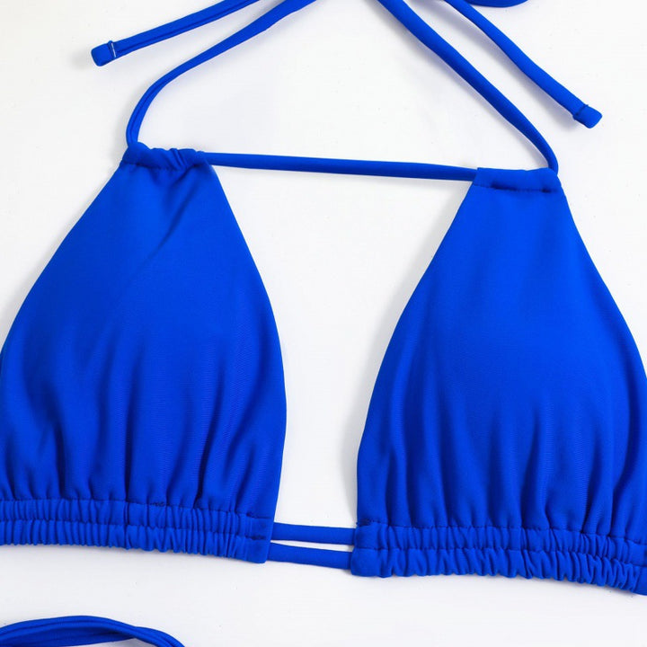 Damen Triangel-Bikini mit flexiblen Bindebändern und modischem Schnitt Drune