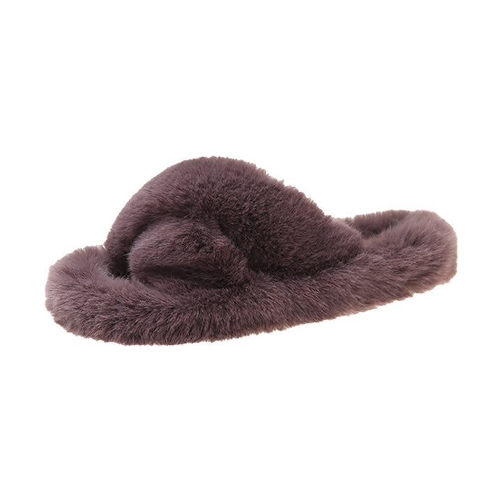 Damen Flauschige Hausschuhe mit kuscheligem Innenfutter Drune