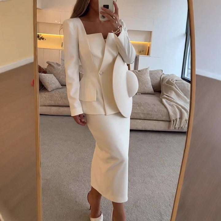 Damen Blazer-Kleid mit modernem Schnitt und taillierter Passform Drune