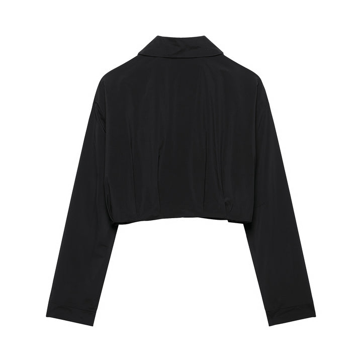 Damen modische cropped Jacke Drune