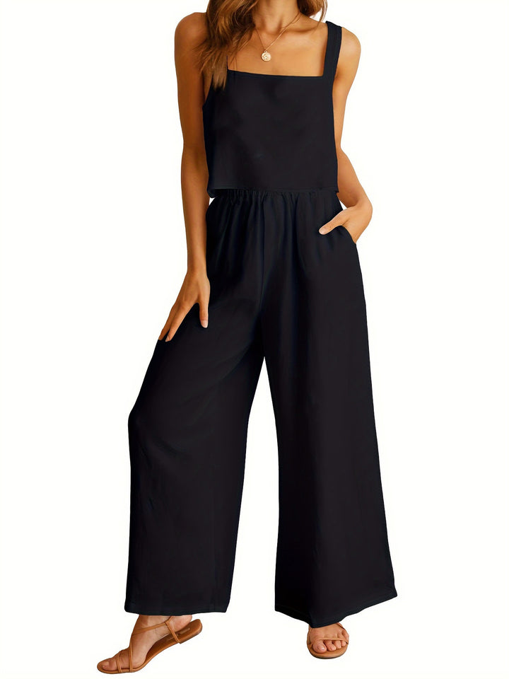 Damen Weitgeschnittene Jumpsuit Drune