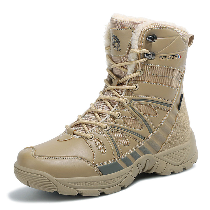 Damen Isolierte Winterstiefel mit rutschfester Sohle und wärmendem Innenfutter Drune