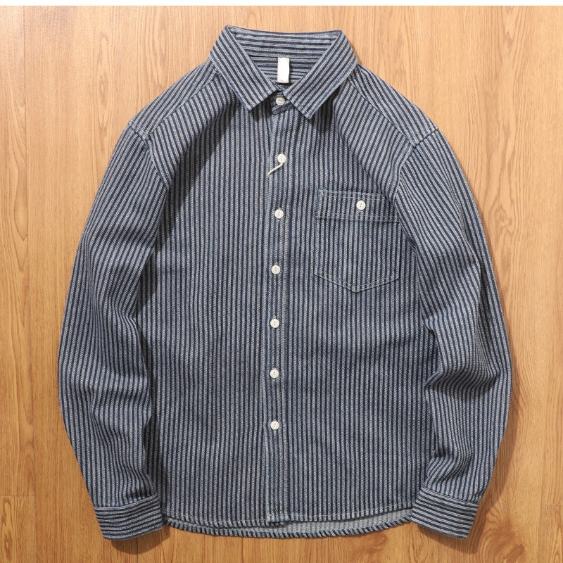 Herren Karo-Hemdjacke aus weichem Baumwollmix Drune