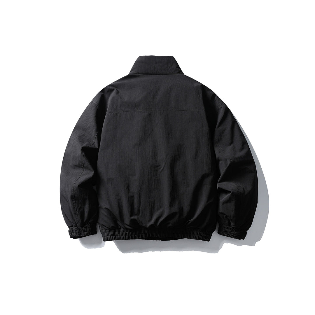 Herren Boxy Thermo‑Fieldjacke mit hohem Stehkragen und aufgesetzten Pattentaschen Drune