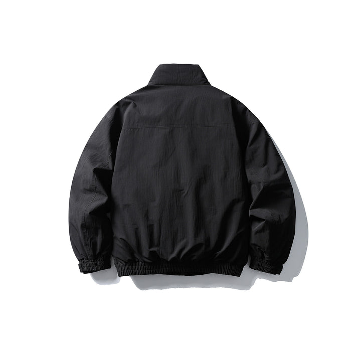 Herren Boxy Thermo‑Fieldjacke mit hohem Stehkragen und aufgesetzten Pattentaschen Drune