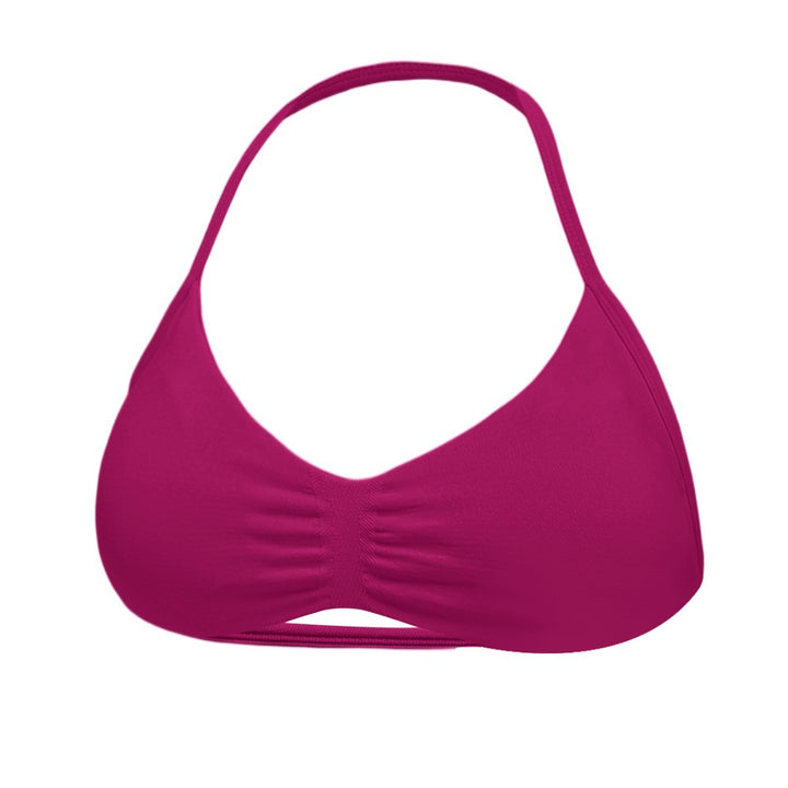 Damen Sport-Bikini-Oberteil mit raffiniertem Rüschen-Design Drune