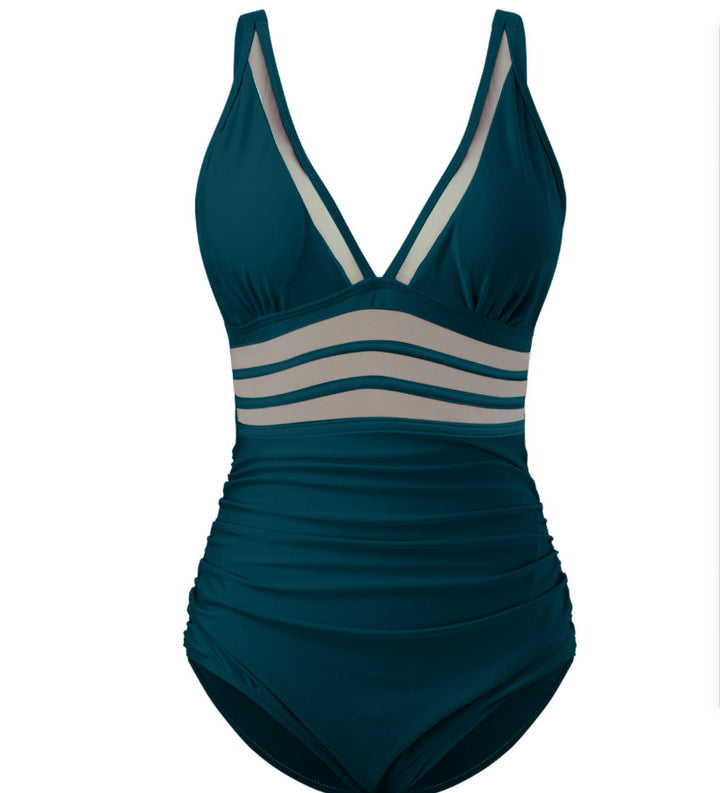 Damen eleganter Badeanzug mit verführerischen Cut-Out-Details Drune